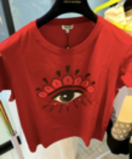 Picture of LADIES KENZO RED TSHIRT WITH EYE
